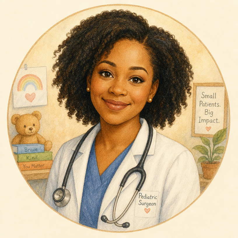 Portrait of Dr. Aliyah, Pediatric Surgeon